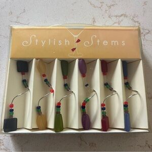 Stylish Stems Wine Glass Markers